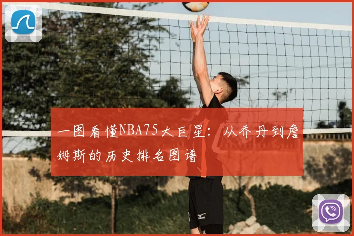 一图看懂NBA75大巨星：从乔丹到詹姆斯的历史排名图谱